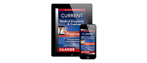 CURRENT Medical Diagnosis and Treatment (CMDT) Flashcards, 2E